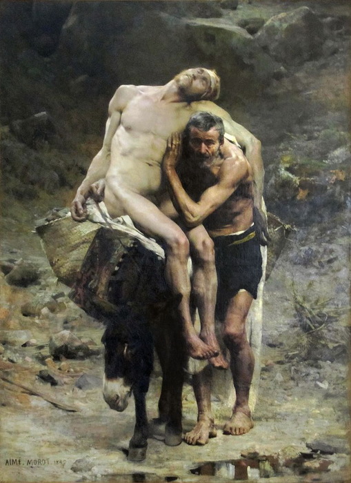 1880 Le bon Samaritain. , .  268.5  198 cm. Paris, Petit Palais. (509x700, 127Kb)