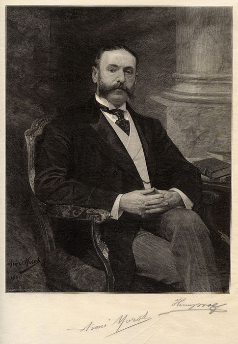 1900 Engraving of a portrait of Mr. Louis Stern, 1904 (485x700, 134Kb)