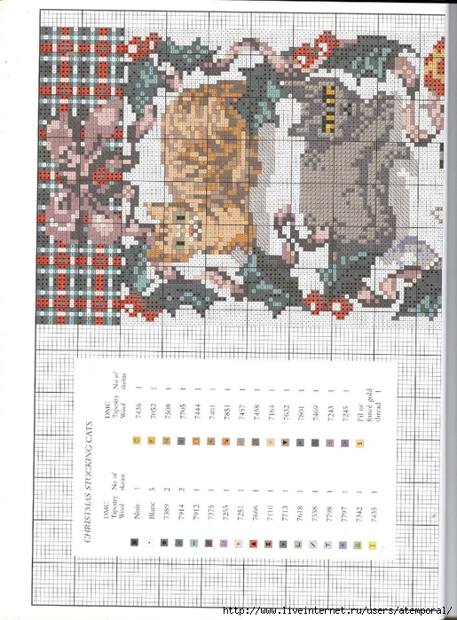 CATS NEEDLEPOINT CATS. (45) (515x700, 309Kb)