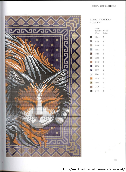 CATS NEEDLEPOINT CATS. (70) (515x700, 291Kb)