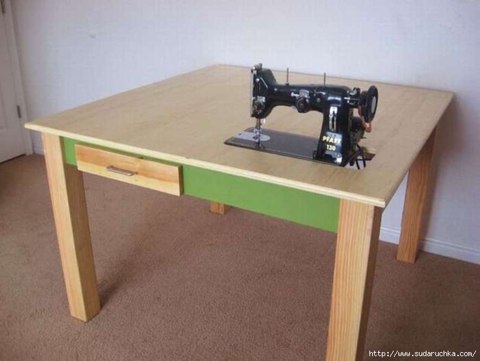 Столик для швейной машинки своими руками