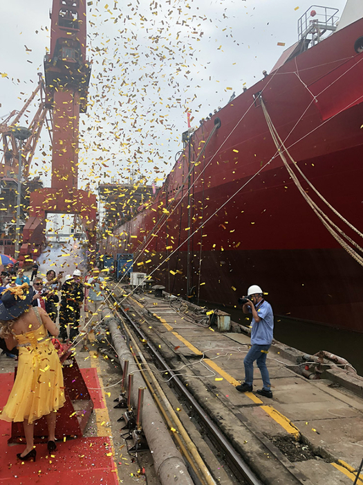 All Containerships LNG-powered vessels currently under construction are christened. (525x700, 524Kb)