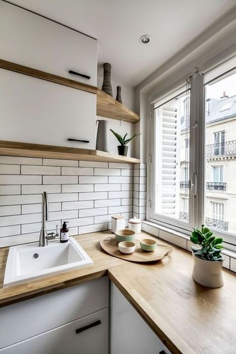 7 хитростей интерьера для маленькой кухни, чтобы зрительно увеличить пространство