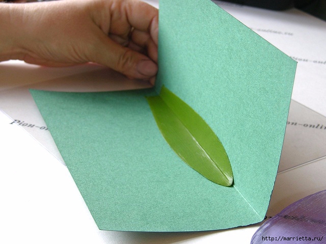 Орхидея Леди Слиппер из полимерной глины. Мастер-класс (87) (640x479, 179Kb)