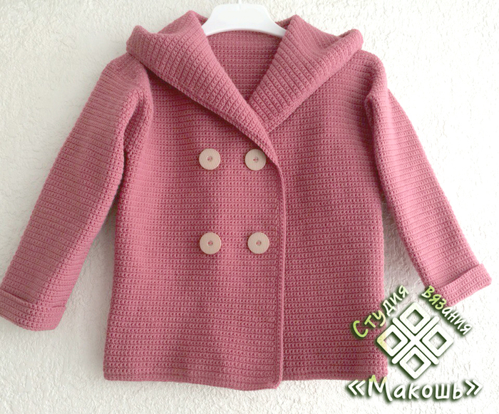 схема вязания детского пальто крючком - 10 Мая - Детская одежда, как, где и куда