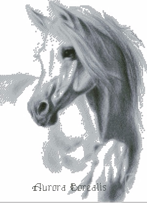 AB. Белая лошадь. 152 х 208 (301x415, 109Kb)