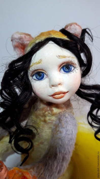 Тедди-долл из пластика. Роспись лица куклы (2) (393x700, 238Kb)