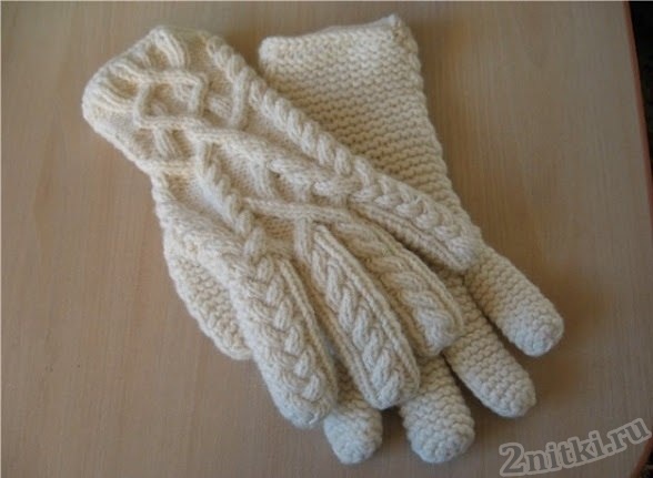 Схема вязания перчаток