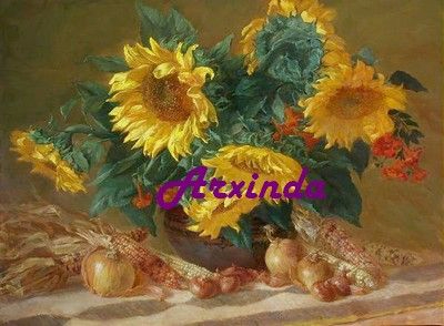 Girasoles y Espigas (400x294, 131Kb)