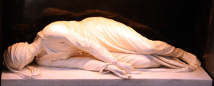 S Cecilia Trastevere Statue_(2) (700x281, 39Kb)