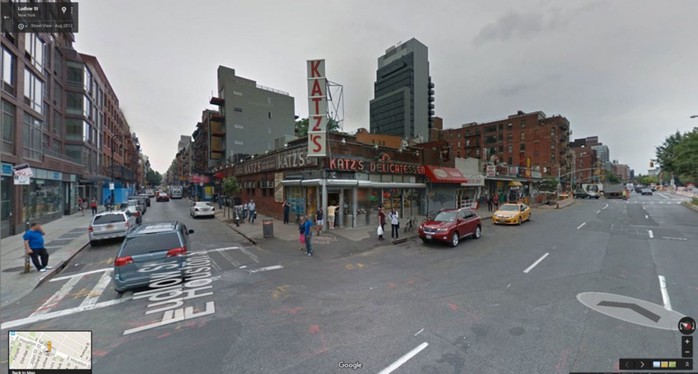 Места, где снимались известные фильмы, на картах Google Street View