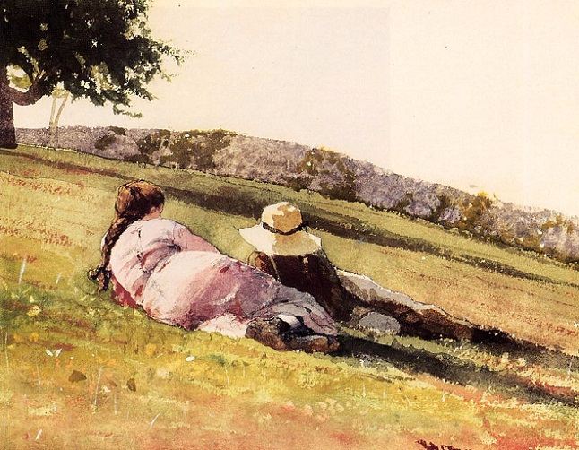 On the Hill, 1878 (646x502, 401Kb)