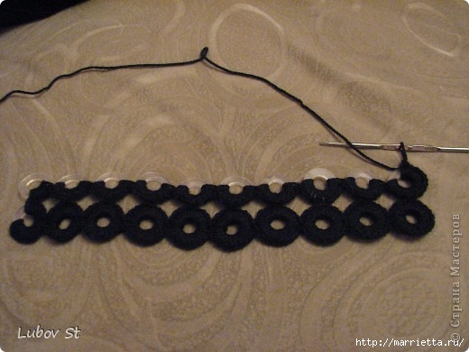 Сумочка из колец с бисером. Вязание крючком без отрыва ниток (7) (520x390, 118Kb)