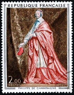 YtFR`1566 1974 . Cardinal de Richelieu (1602-1674). By Philippe de Champaigne (251x323, 55Kb)