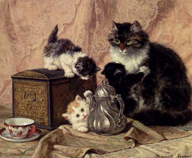 Генриетта Книп (Henriette Ronner-Knip5ва (635x522, 290Kb)