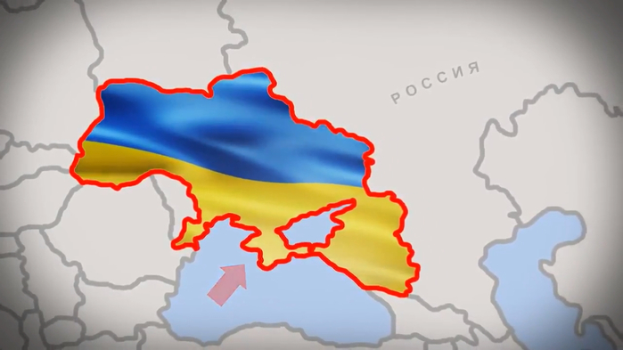Карта украины с кубанью и ростовом