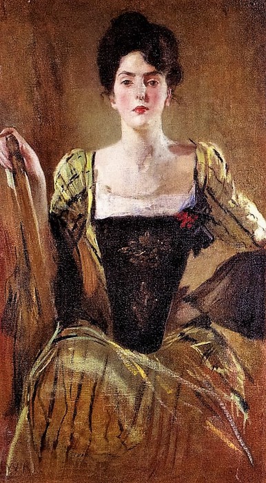 The Green Gown    ок. 1904 (386x700, 133Kb)