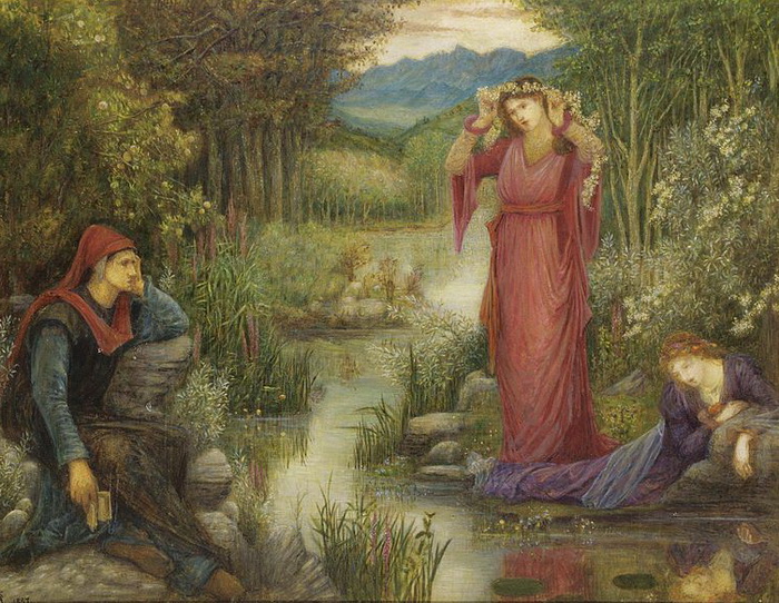 Marie_Spartali_Stillman_-_Dante's_Vision_of_Leah_and_Rachel (700x542, 196Kb)