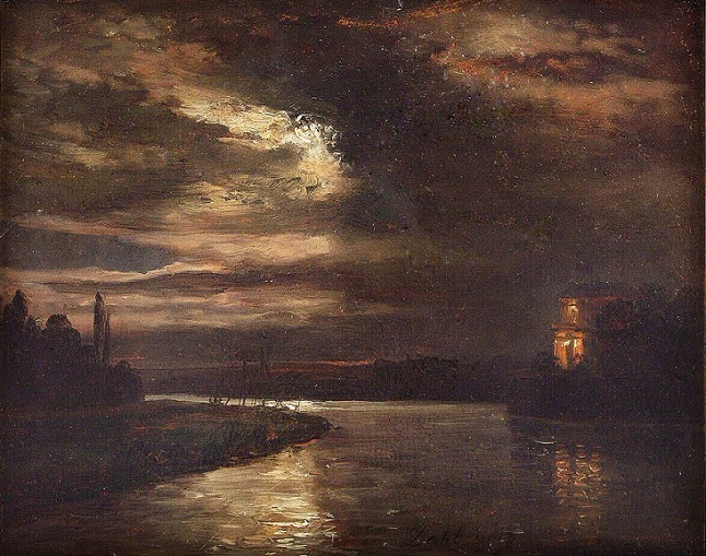 Måneskinn over Elben, 1843, (646x509, 435Kb)