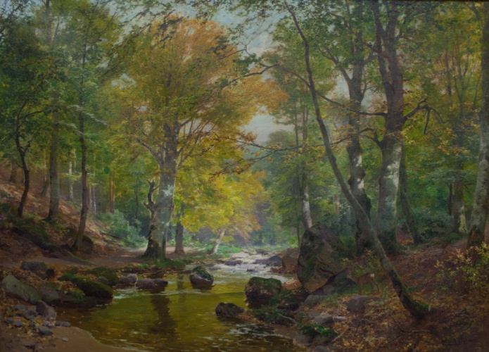 Herbstliche Waldlandschaft (695x500, 405Kb)