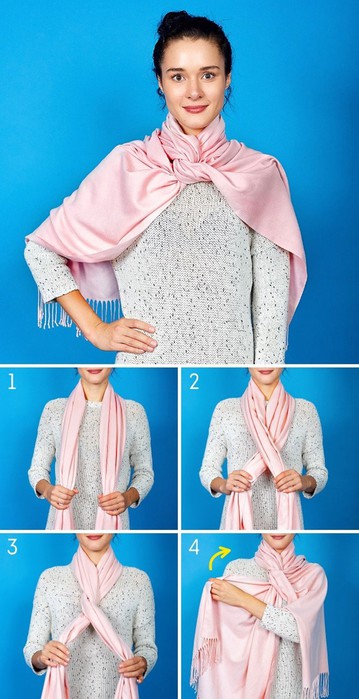 8 способов дополнить осенний образ с помощью шарфа