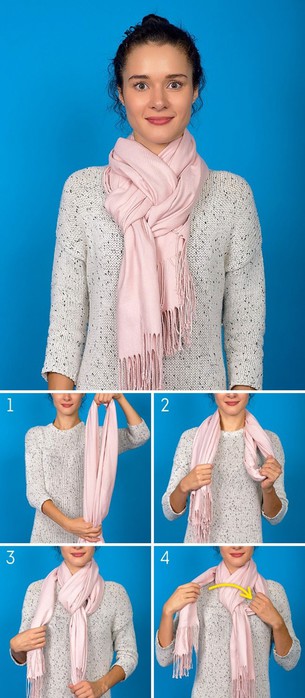 8 способов дополнить осенний образ с помощью шарфа