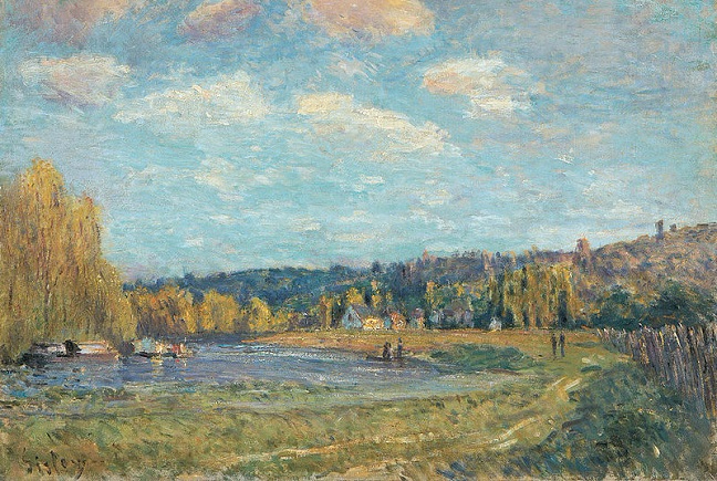 La Seine à Saint-Cloud, 1879 (648x435, 435Kb)