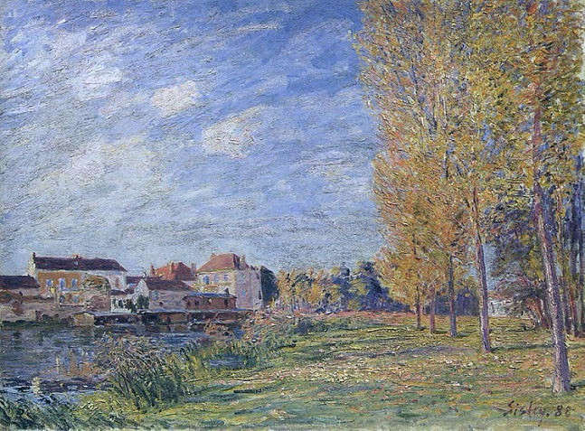    .   (Indian Summer at Moret Sunday Afternoon). 1888 (647x477, 522Kb)