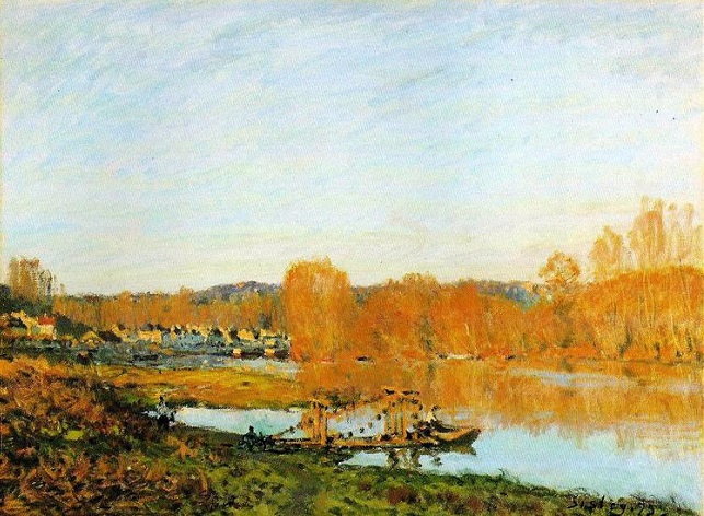 Autumn Banks of the Seine near Bougival. 1873 (643x472, 391Kb)