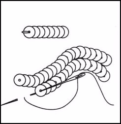 Прикрепление блёсток цепочкой швом за иголку (246x252, 53Kb)