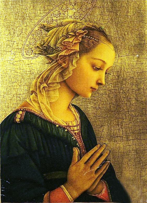 Madonna, Fra Filippo Lippi (508x700, 529Kb)