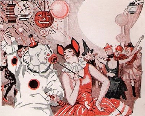 a halloween party (495x396, 255Kb)