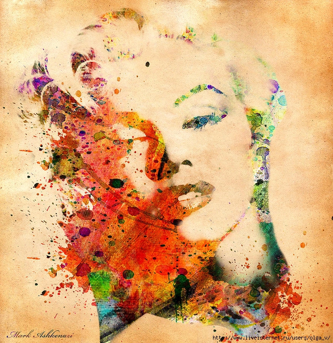 Mark Ashkenazi Marilyn Monroe (6) (680x700, 566Kb)