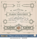  stock-vector-frame-border-ornament-and-element-in-vintage-style-90092998 (450x470, 149Kb)