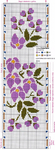  schemi punto croce asciugamani bagno-violette (256x700, 250Kb)