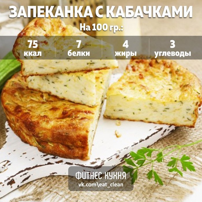 Творожная запеканка с кабачками ни грамма муки