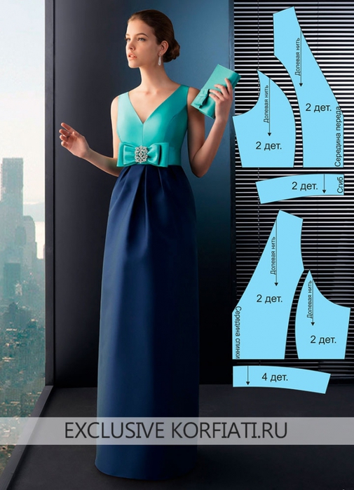 4076745_Longdresswithabow (505x700, 204Kb)