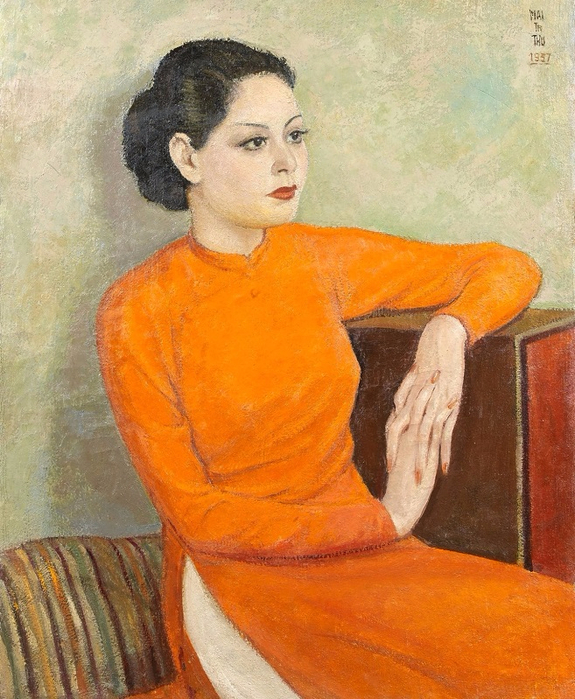1937_    (Femme a la robe orange)_45.5  38_.,._  (575x700, 480Kb)