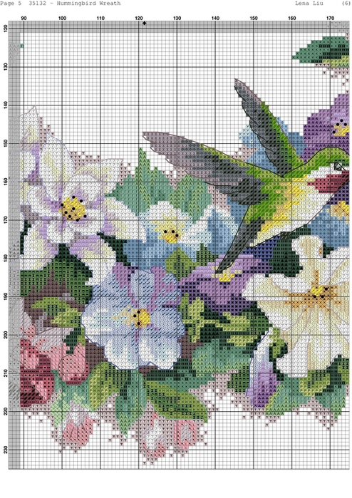 Hummingbird Wreath-005 (494x700, 407Kb)