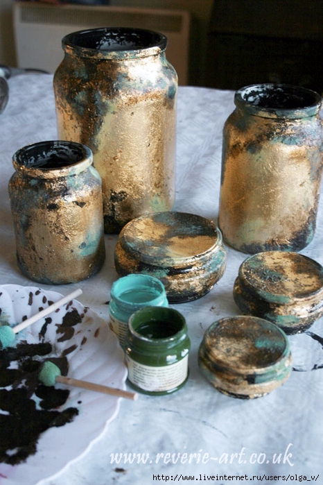 reverie-art-tutorial-gilded-jars-with-patina (466x700, 272Kb)