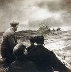 Francis James Mortimer, The Shipwreck (the Arden Craig), St Agnes, Scilly, UK, 1911. Gelatin silver print