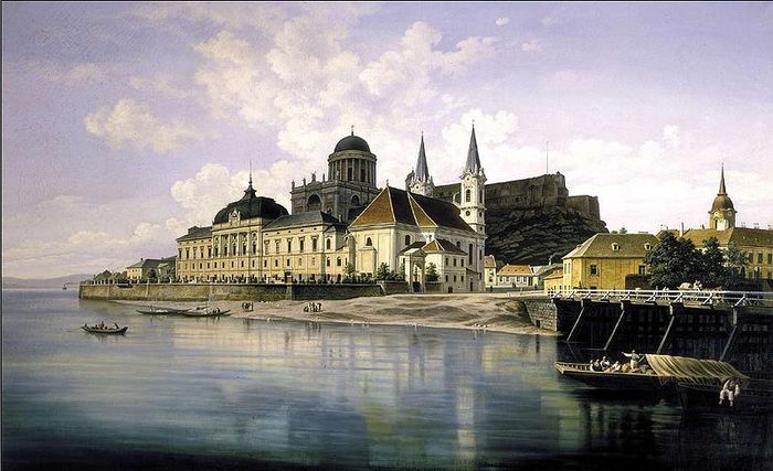 800px-Esztergom_Víziváros_19th_century (700x427, 62Kb)