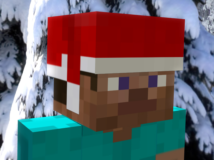 Minecraft Christmas Steve (700x525, 163Kb)