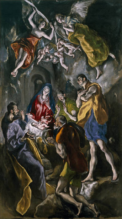 25-12-c5Xf-el greco 1600 poklonenie pastuhov (389x700, 56Kb)
