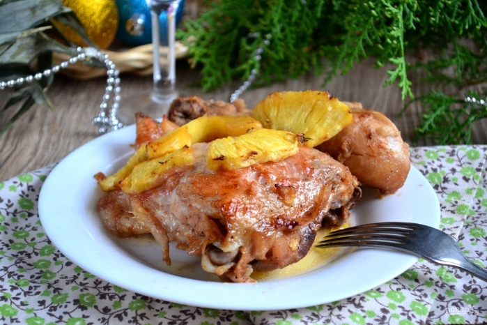 Ингредиенты для «Ароматная курица с картофелем в мультиварке»: