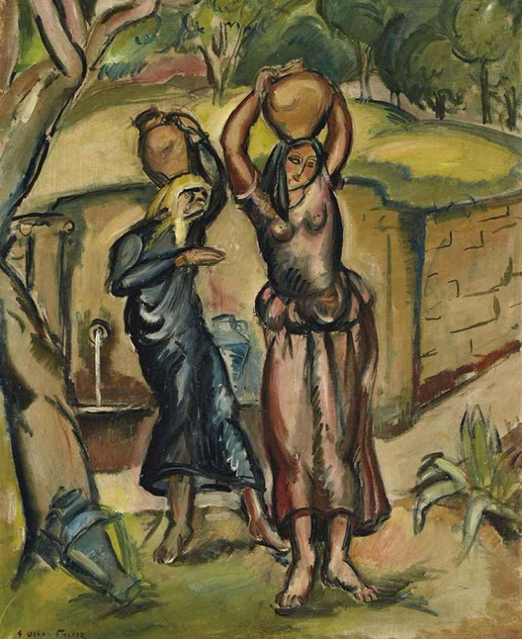 La fontaine  Guarda, 1911 (571x700, 470Kb)