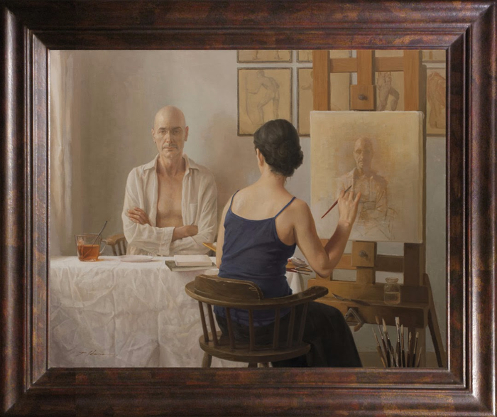 Takahiro Hara.  Born in Fukuyama in 1971       Painter and Model (700x587, 383Kb)