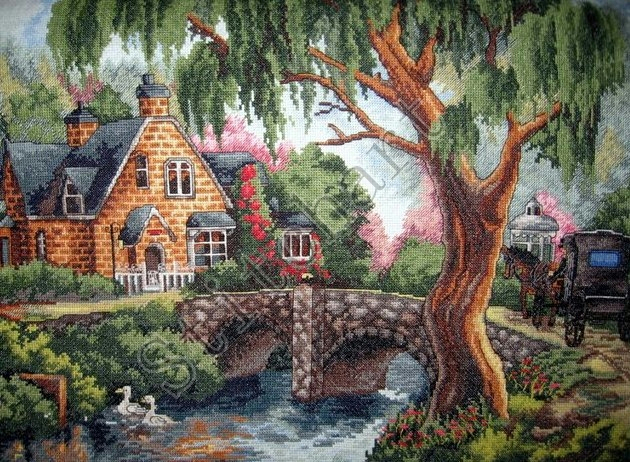 Stitchart - Peaceful-afternoon0 (630x462, 462Kb)