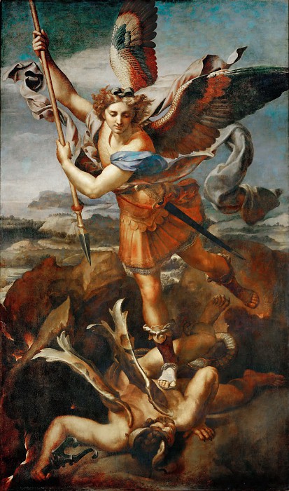 . Saint Michael and the Devil (413x700, 107Kb)