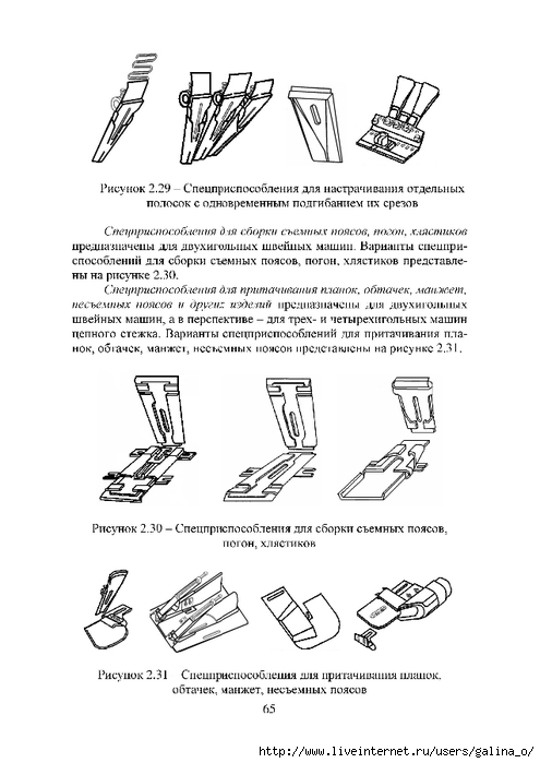 Схема сборки швейного изделия